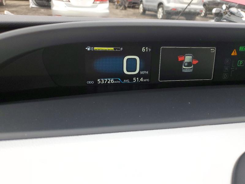 Photo 9 from auction – 2019 TOYOTA PRIUS with VIN JTDKARFU5K3087240