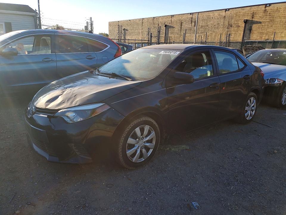 Photo 1 from auction – 2016 TOYOTA COROLLA with VIN 2T1BURHE2GC503160