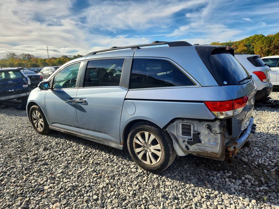Photo 2 from auction – 2014 HONDA ODYSSEY with VIN 5FNRL5H60EB072443
