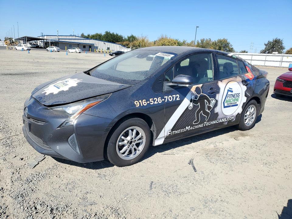 TOYOTA PRIUS 2017 with VIN JTDKBRFU6H3044435 - Photo from auction