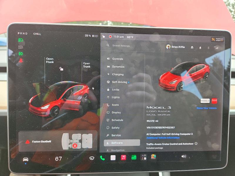 Photo 9 from auction – 2019 TESLA MODEL 3 with VIN 5YJ3E1EB7KF452367