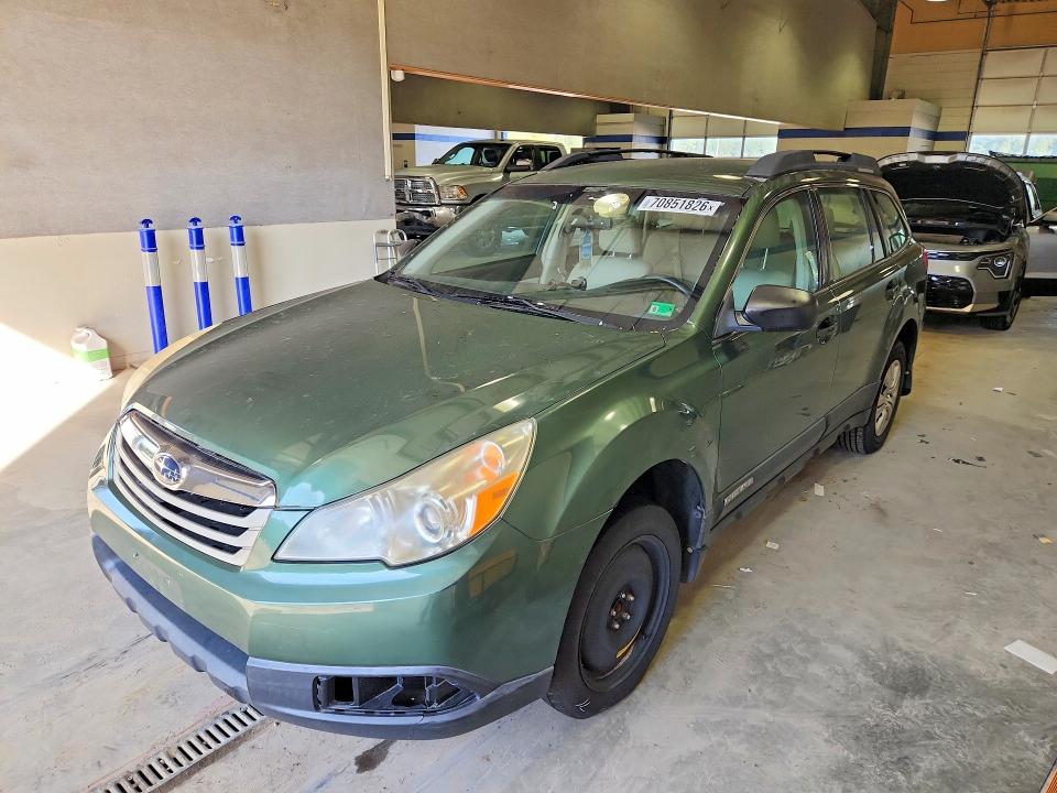 SUBARU OUTBACK 2011 مع رقم تعريف المركبة 4S4BRBAC6B3432477 - صورة من المزاد