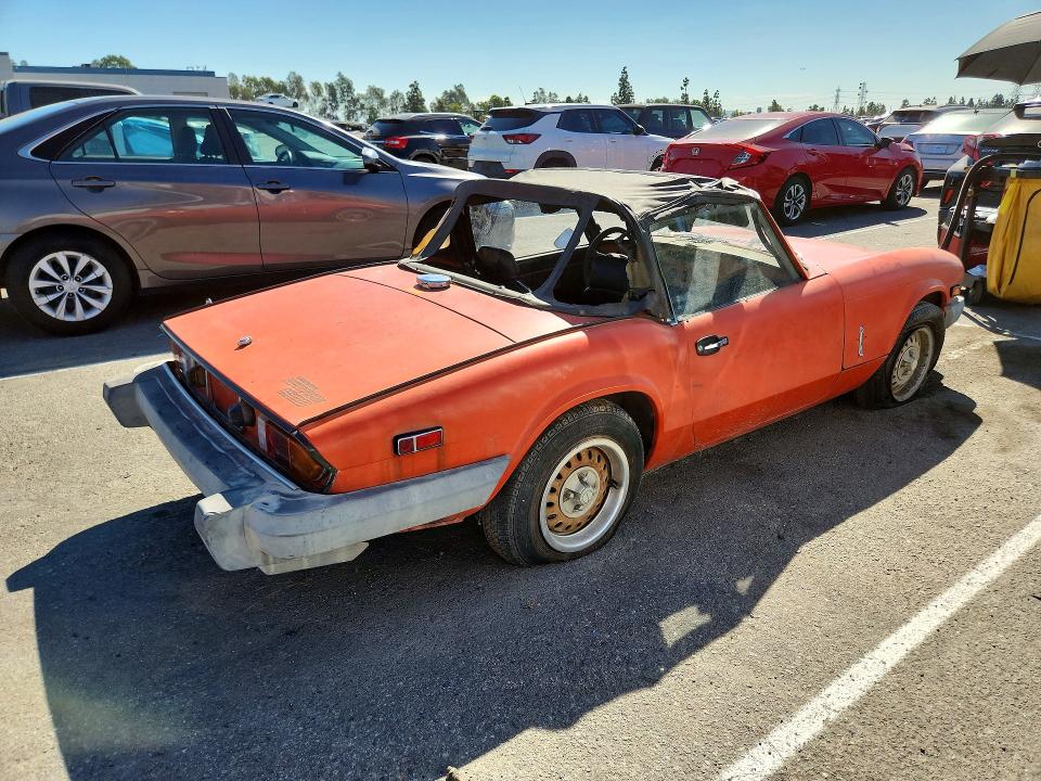 Photo 3 from auction – 1979 TRIUMPH CAR SPITFIRE 1500 with VIN FM100663UC