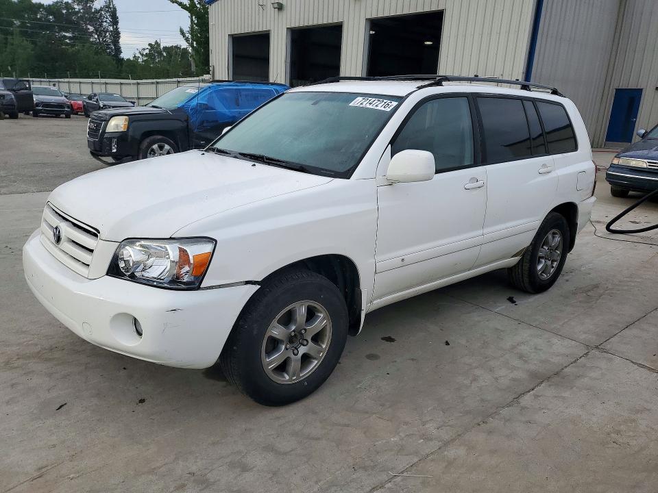TOYOTA HIGHLANDER 2005 с VIN JTEGP21A650075186 - Снимка от търг