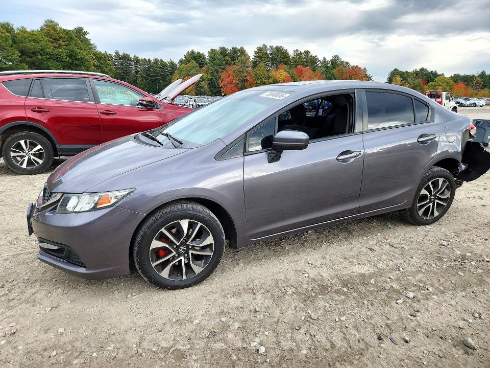 HONDA CIVIC 2014 with VIN 2HGFB2F85EH546181 - Photo from auction