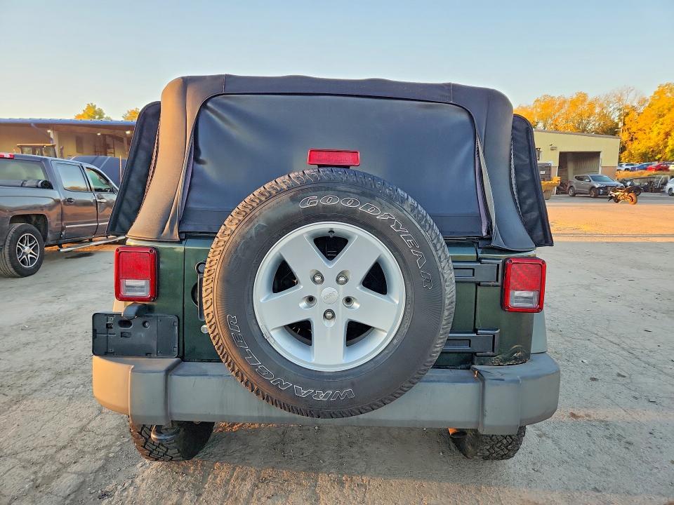 Photo 6 from auction – 2010 JEEP WRANGLER with VIN 1J4GA2D12AL216856