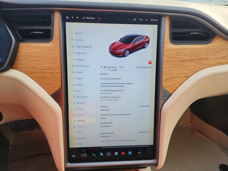 Zdjęcie 9 z aukcji – 2019 TESLA MODEL S z VIN 5YJSA1E21KF303993