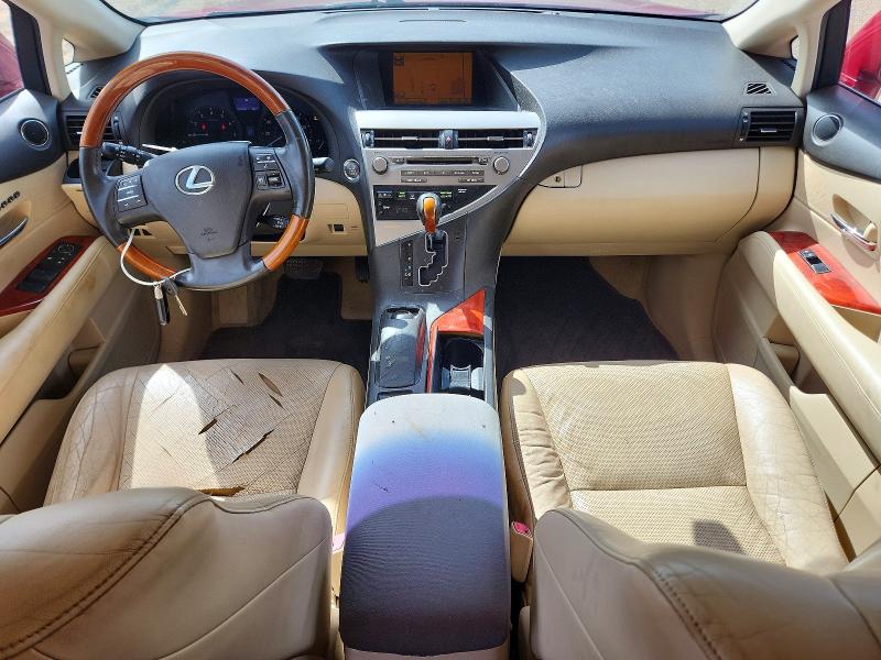 Photo 8 from auction – 2010 LEXUS RX with VIN JTJBK1BA2A2415337