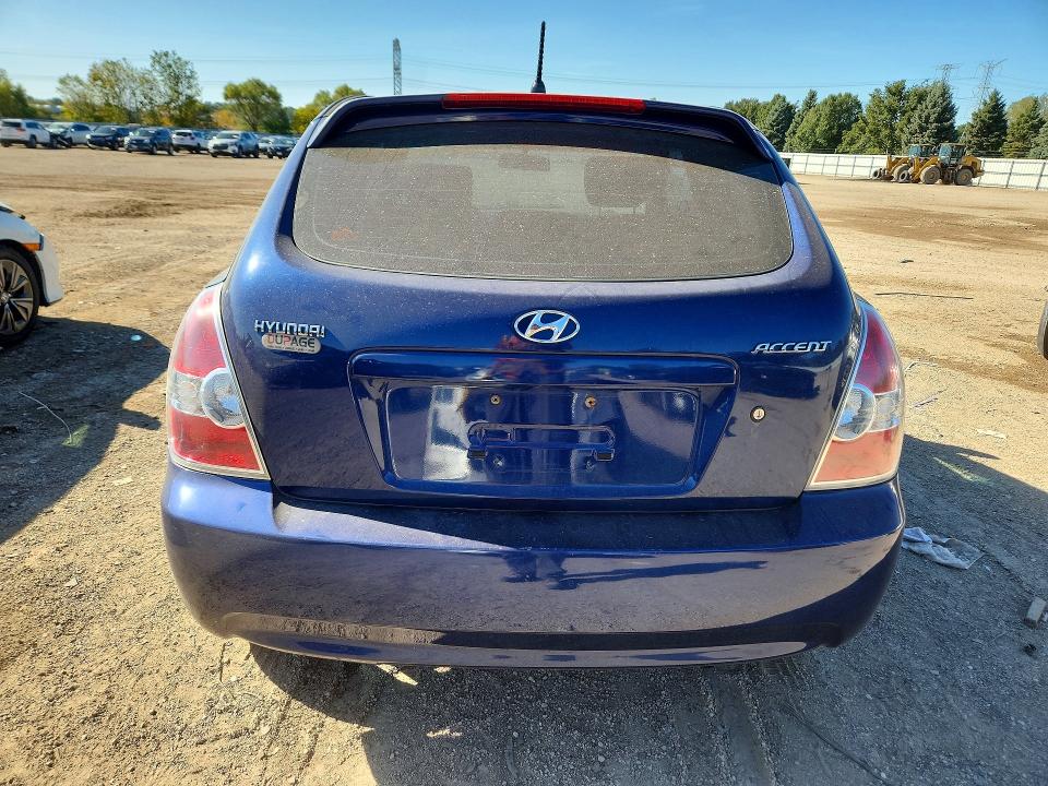 Снимка 6 от търг – 2008 HYUNDAI ACCENT с VIN KMHCM36C88U089174