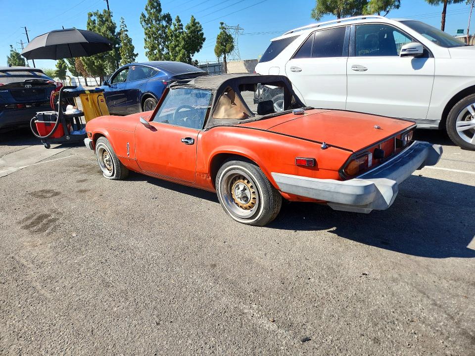 Photo 2 from auction – 1979 TRIUMPH CAR SPITFIRE 1500 with VIN FM100663UC