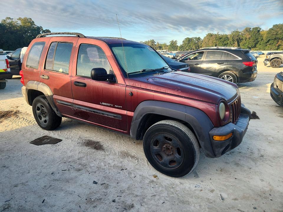 Photo 4 from auction – 2003 JEEP LIBERTY with VIN 1J4GK48K93W622176