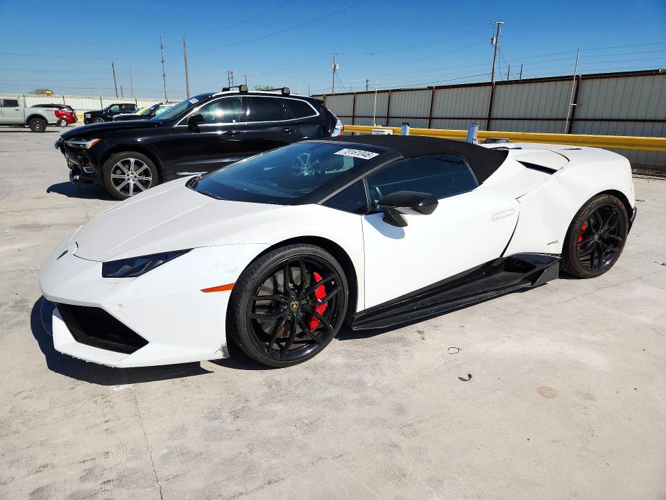 LAMBORGHINI HURACAN 2017 с VIN ZHWUR1ZF2HLA05595 - Снимка от търг