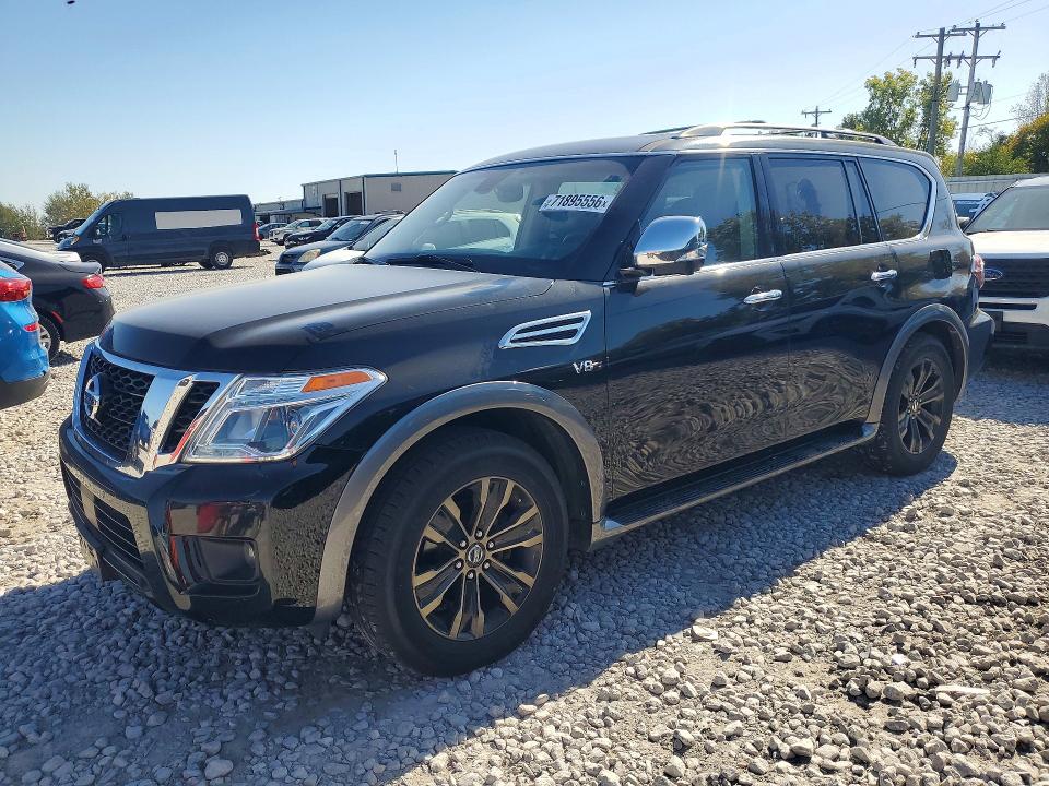 NISSAN ARMADA 2017 with VIN JN8AY2NC6H9511011 - Photo from auction