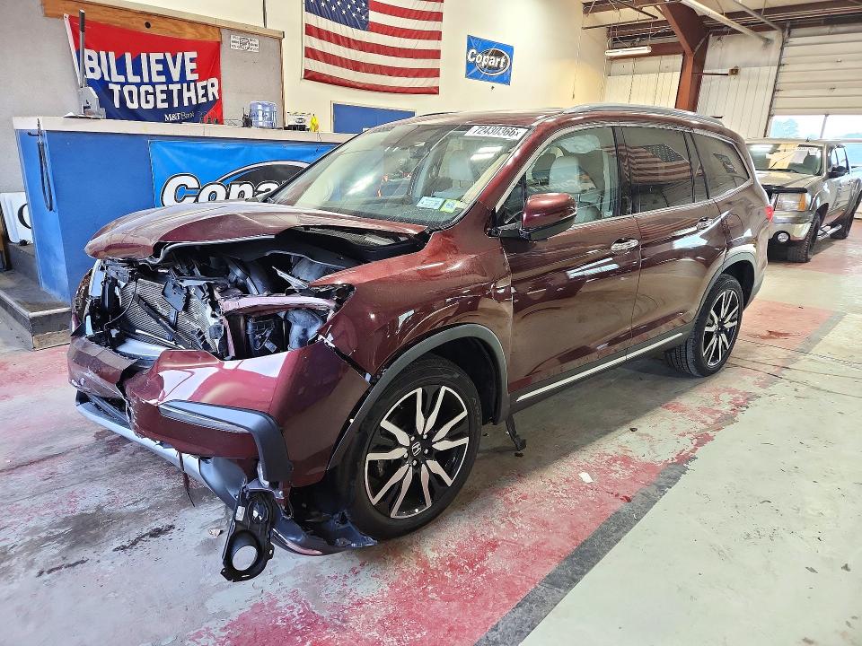 Photo 1 from auction – 2022 HONDA PILOT with VIN 5FNYF6H91NB000153