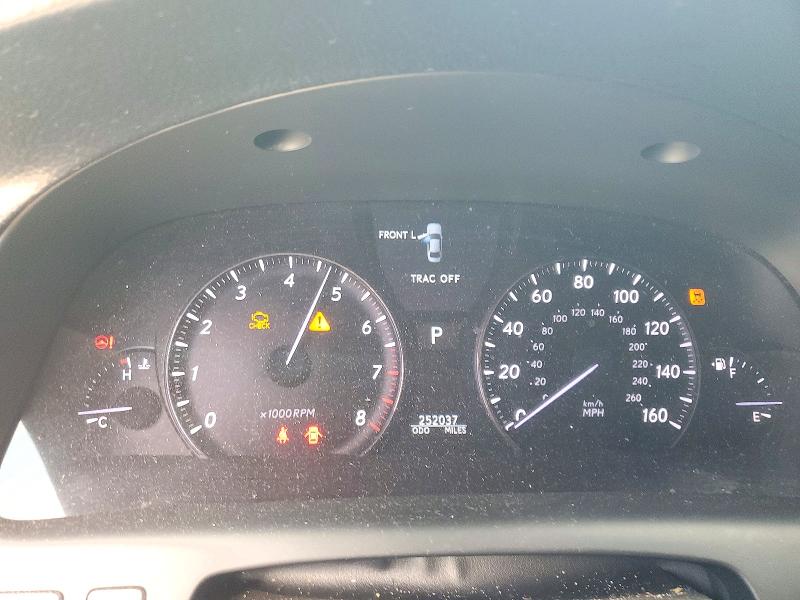 Снимка 9 от търг – 2012 LEXUS LS с VIN JTHGL5EF0C5045591
