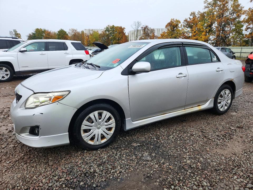 TOYOTA COROLLA 2009 with VIN 2T1BU40EX9C033204 - Photo from auction