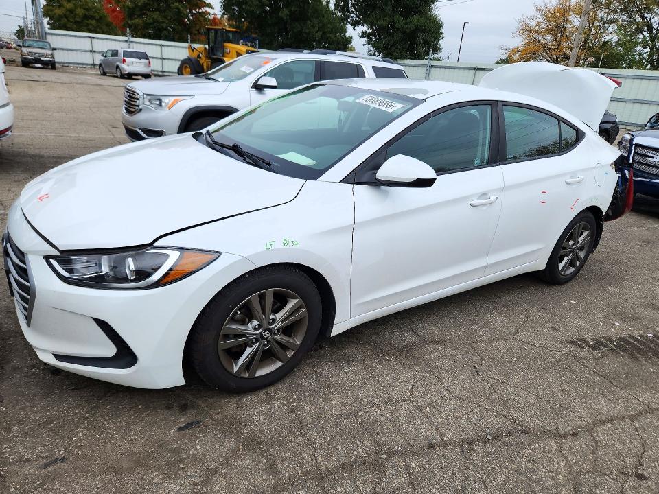 Снимка 1 от търг – 2018 HYUNDAI ELANTRA с VIN 5NPD84LF2JH266397