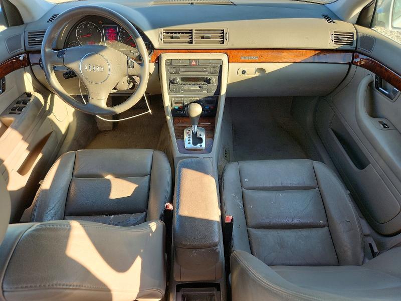 Снимка 8 от търг – 2002 AUDI A4 с VIN WAULT68E42A167219