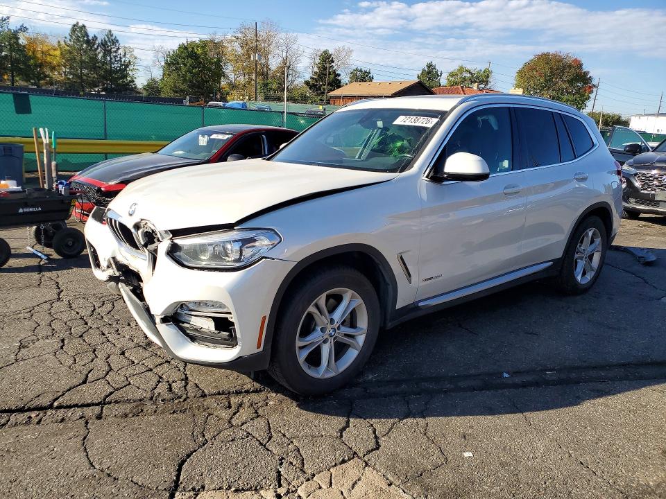 BMW X3 2018 with VIN 5UXTR9C55JLC81129 - Photo from auction
