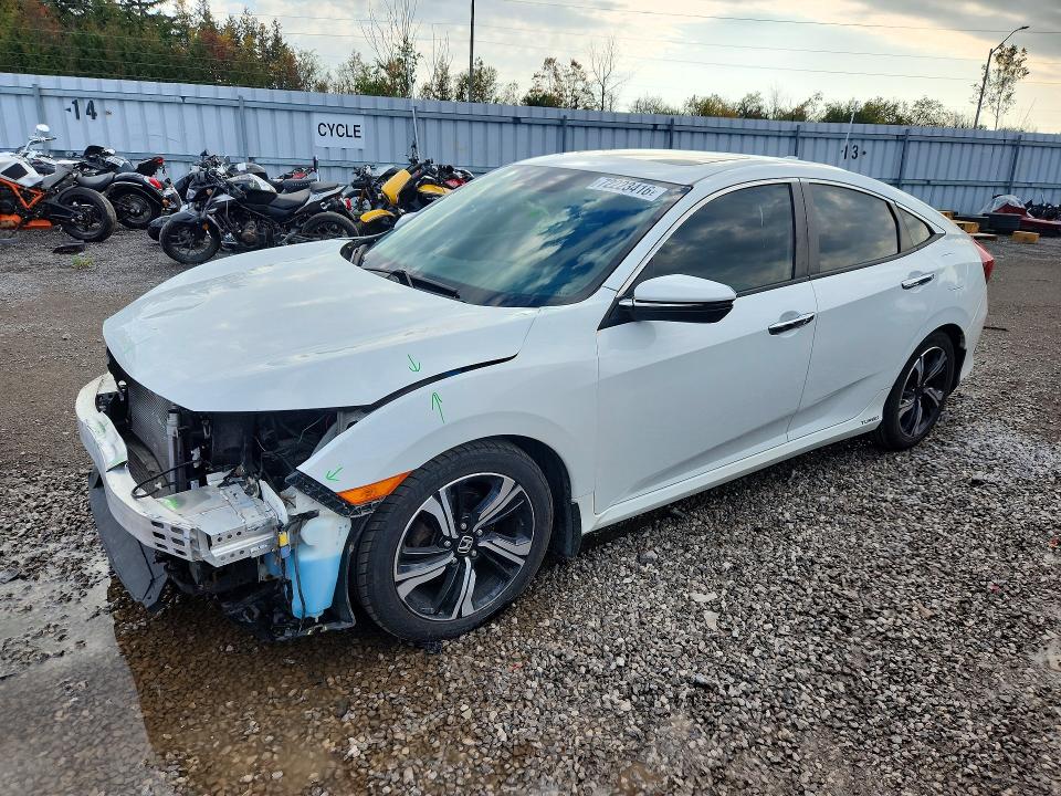 HONDA CIVIC 2018 with VIN 2HGFC1F97JH106926 - Photo from auction
