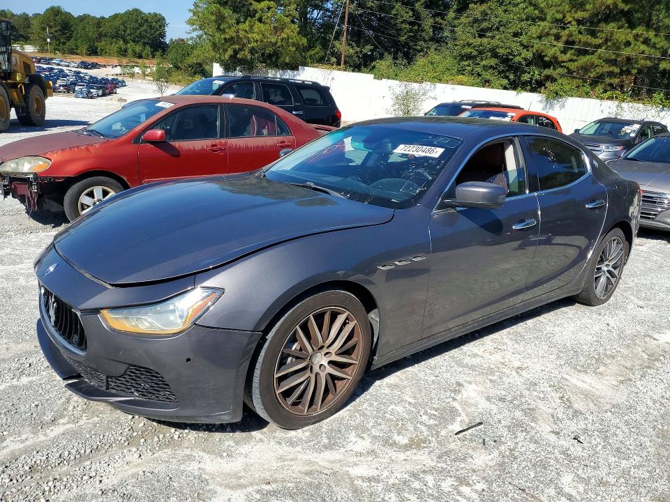 MASERATI GHIBLI 2015 with VIN ZAM57XSA6F1130508 - Photo from auction