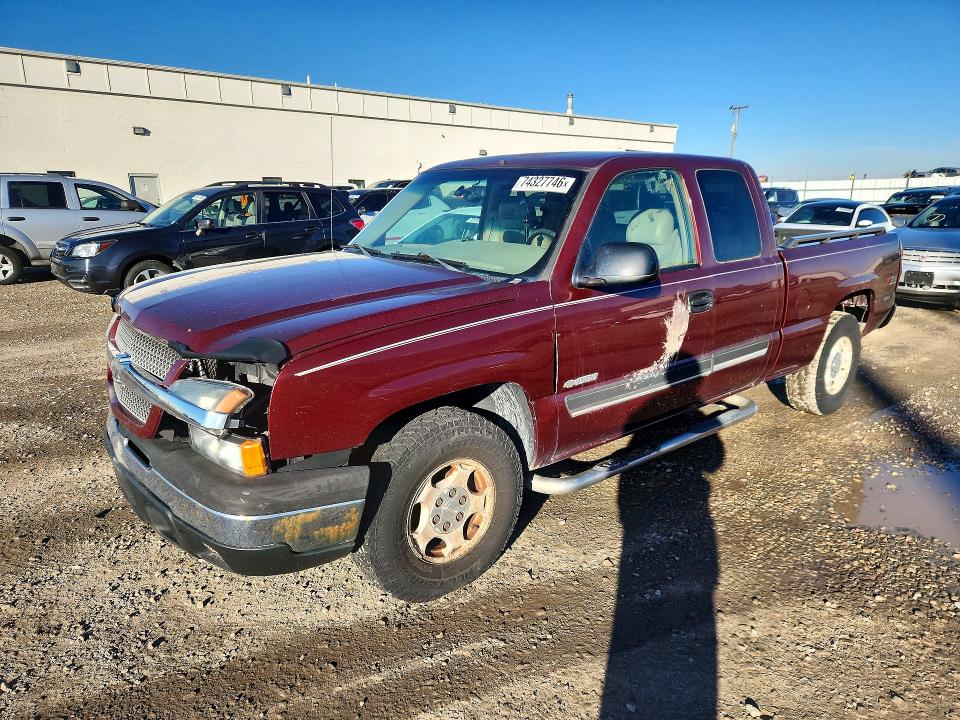 CHEVROLET SILVERADO 2003 с VIN 2GCEK19T531156756 - Снимка от търг