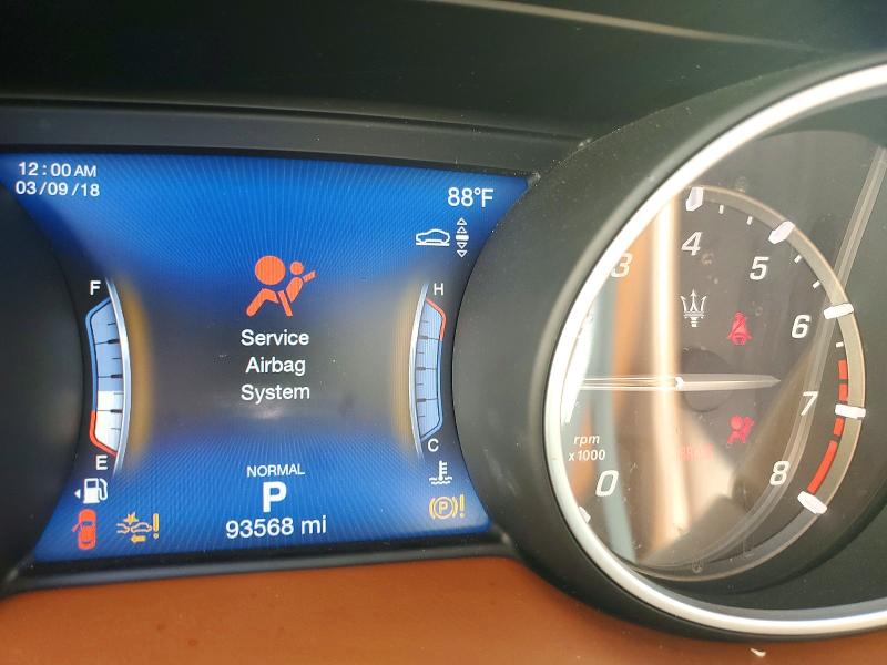 Photo 9 from auction – 2020 MASERATI LEVANTE with VIN ZN661XUS7LX342325