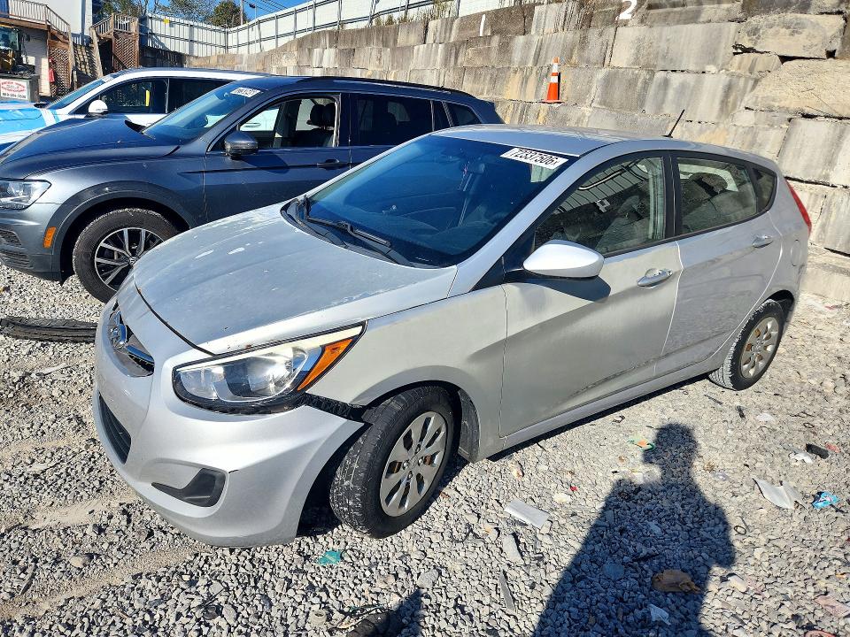 HYUNDAI ACCENT 2016 с VIN KMHCT5AE7GU261295 - Снимка от търг