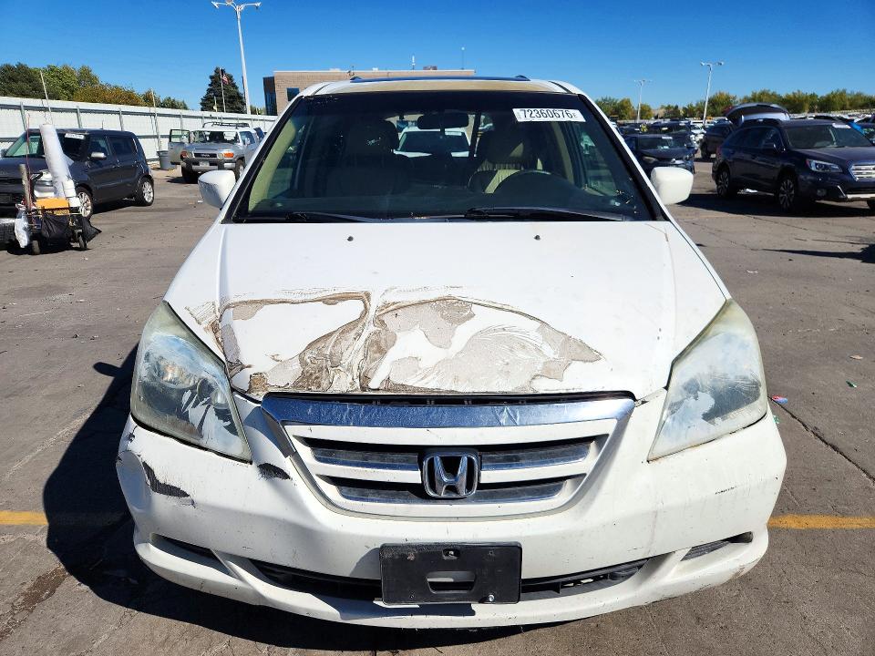 Photo 5 from auction – 2007 HONDA ODYSSEY with VIN 5FNRL386X7B447164