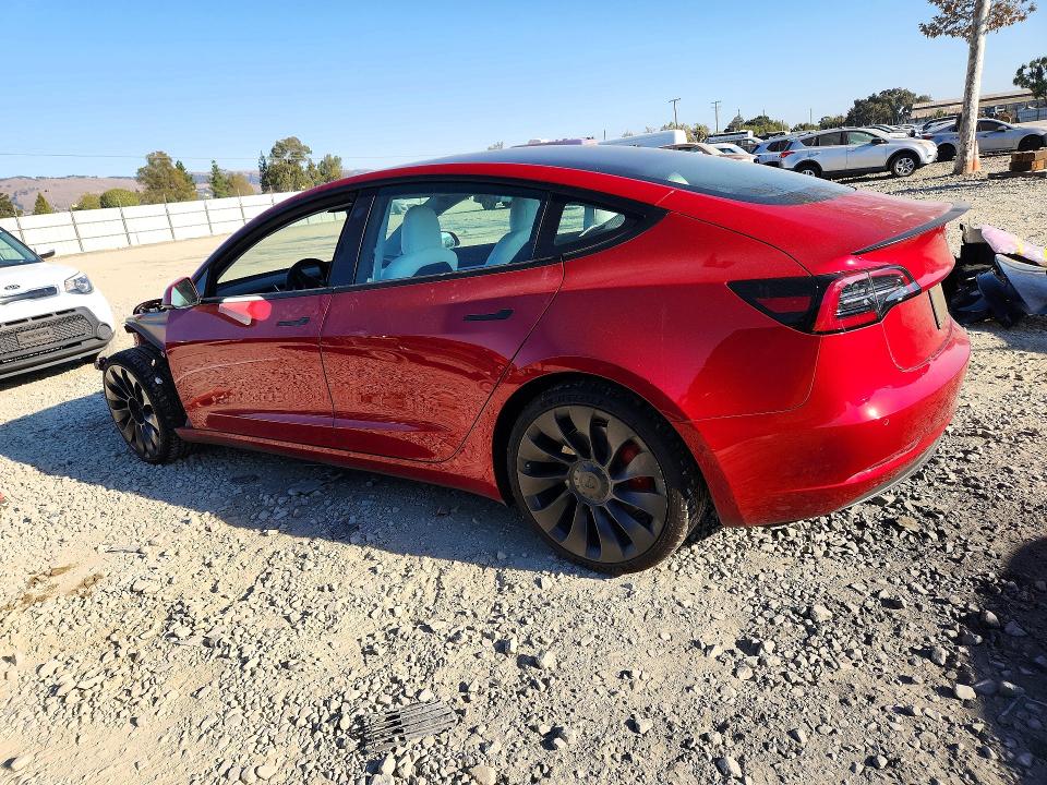 Photo 2 from auction – 2021 TESLA MODEL 3 with VIN 5YJ3E1EC4MF936329