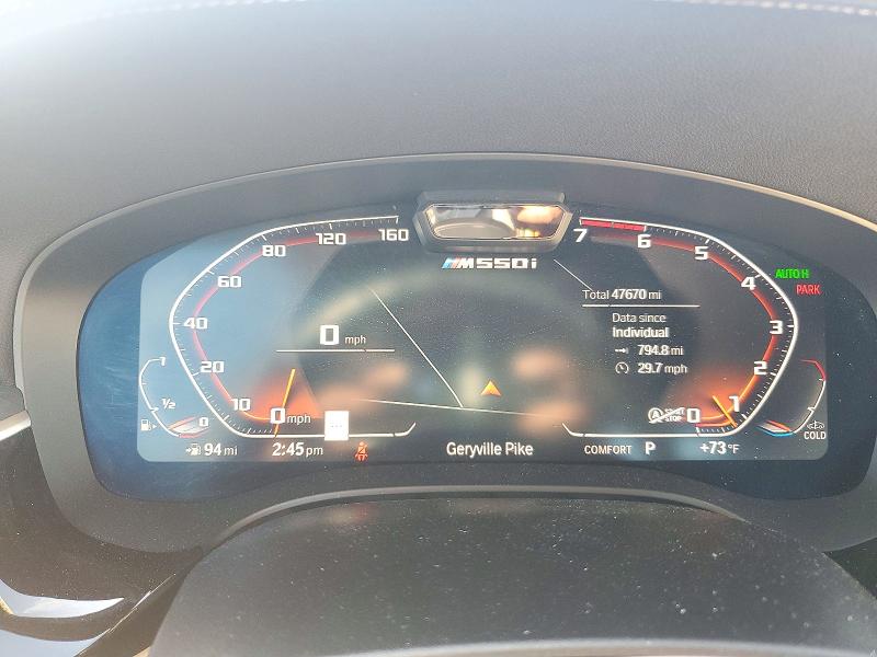 Photo 9 from auction – 2021 BMW M550XI with VIN WBA13BK03MCG04585