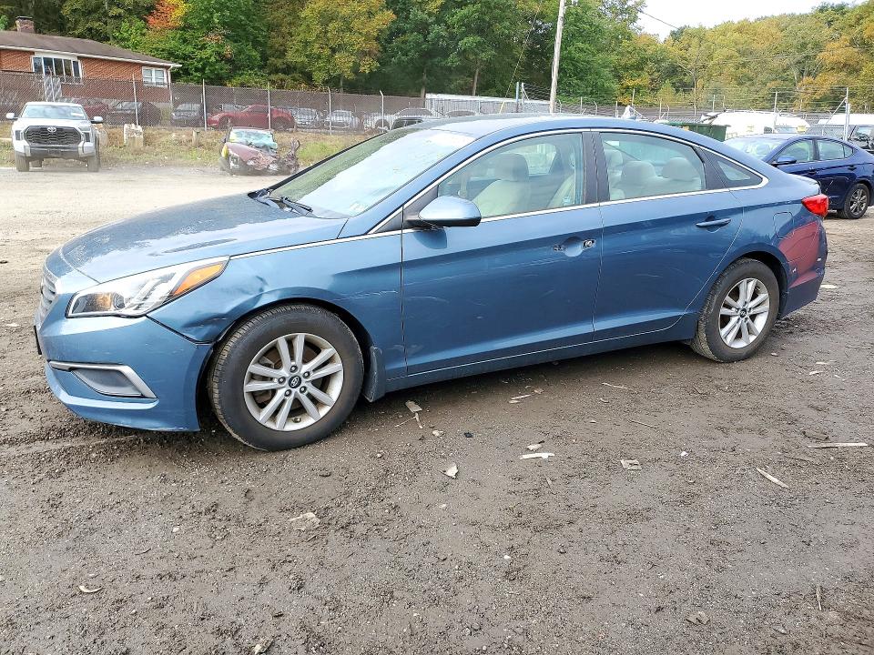 HYUNDAI SONATA 2017 с VIN 5NPE24AF9HH590711 - Снимка от търг