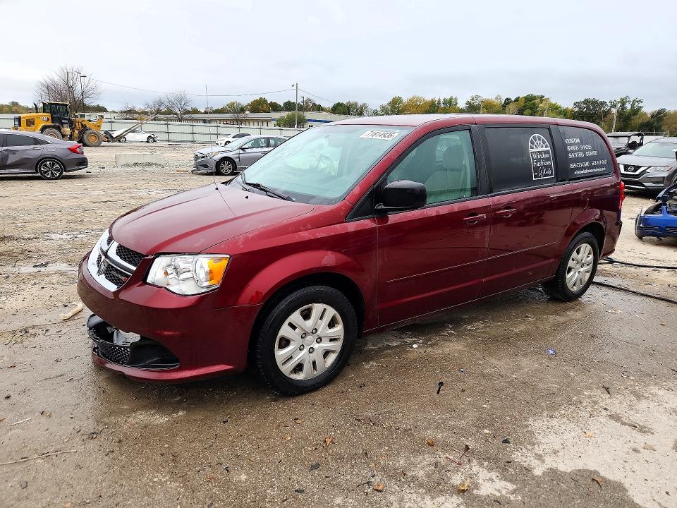 DODGE GRAND CARAVAN 2017 с VIN 2C4RDGBG2HR834688 - Снимка от търг