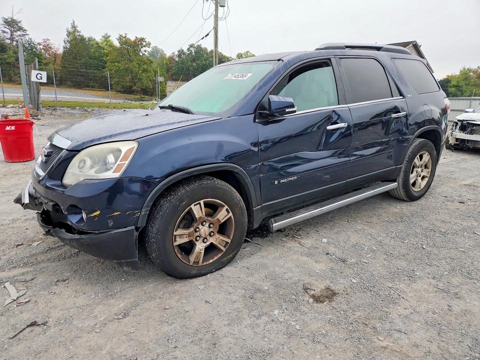 GMC ACADIA 2008 with VIN 1GKER23708J170496 - Photo from auction