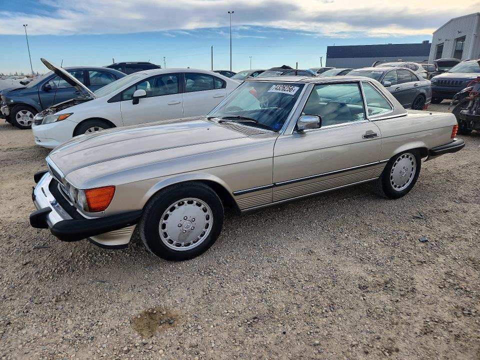 Снимка 1 от търг – 1987 MERCEDES-BENZ 560 с VIN WDBBA48D7HA059555