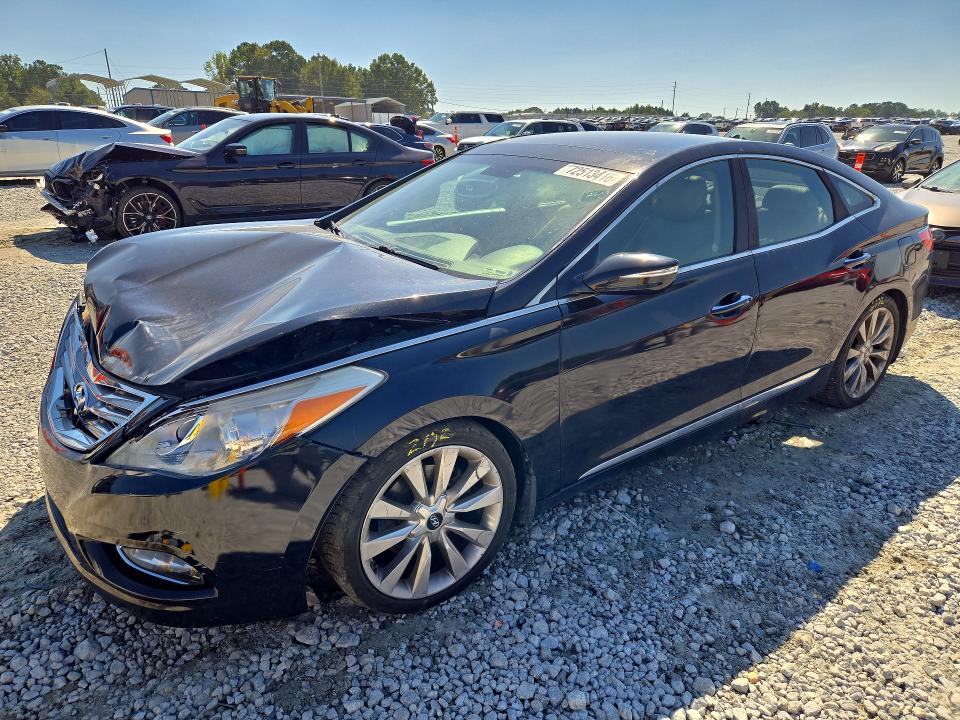 HYUNDAI AZERA 2013 с VIN KMHFH4JG2DA199571 - Снимка от търг