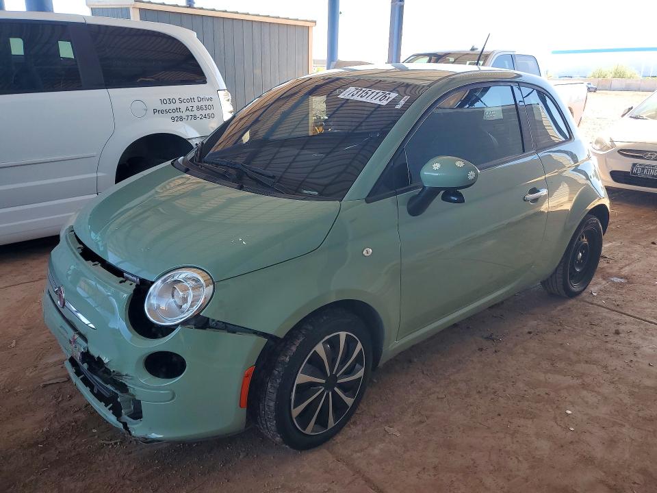 Снимка 1 от търг – 2015 FIAT 500 с VIN 3C3CFFAR5FT569969