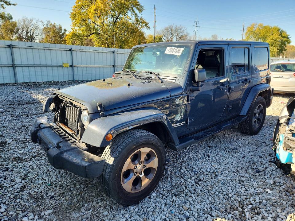 JEEP WRANGLER UNLIMITED 2017 с VIN 1C4BJWEG4HL726159 - Снимка от търг