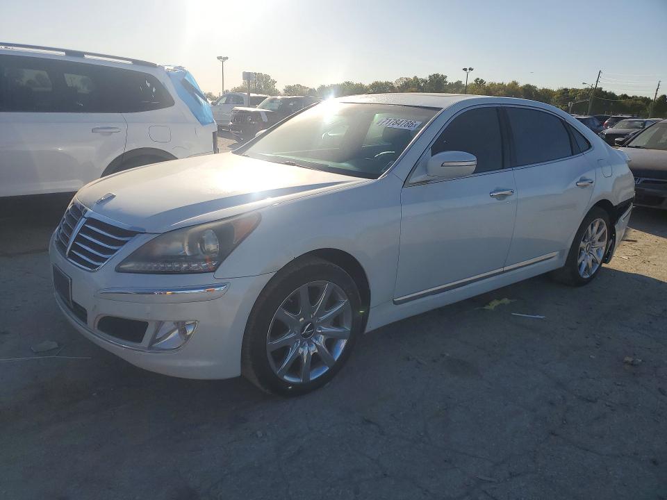HYUNDAI EQUUS 2013 with VIN KMHGH4JH7DU058362 - Photo from auction