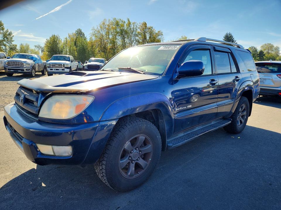 TOYOTA 4RUNNER 2004 with VIN JTEBT14R748013524 - Photo from auction