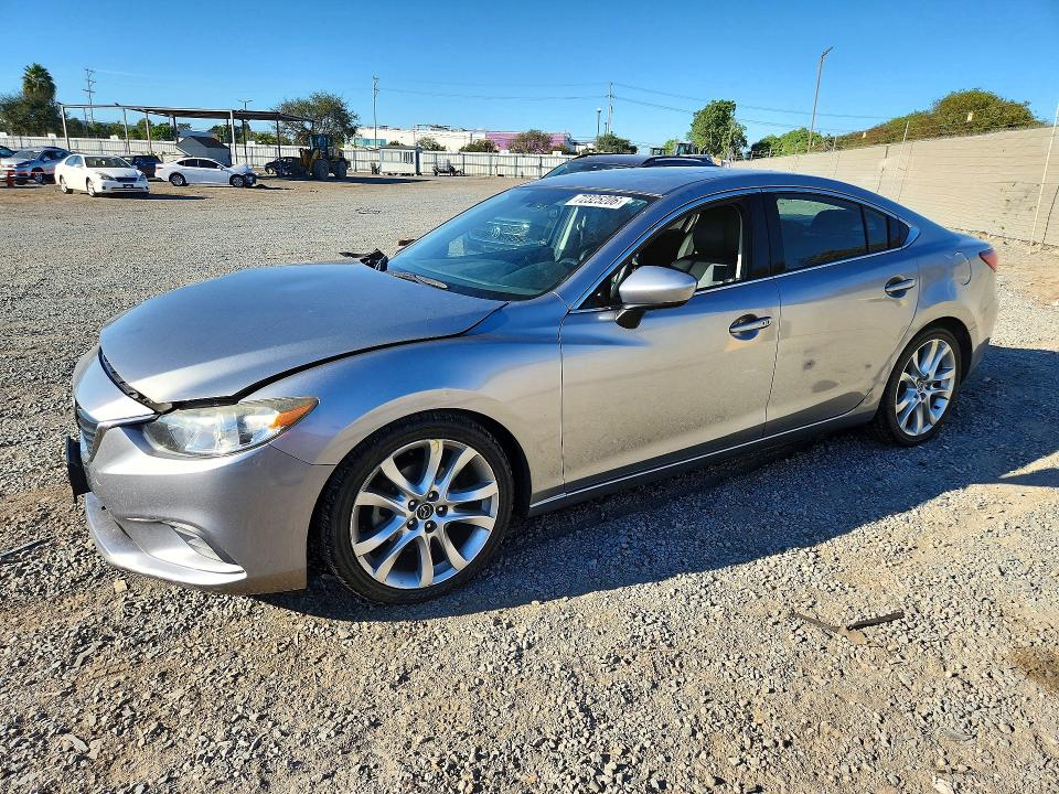MAZDA 6 2015 with VIN JM1GJ1V50F1194571 - Photo from auction