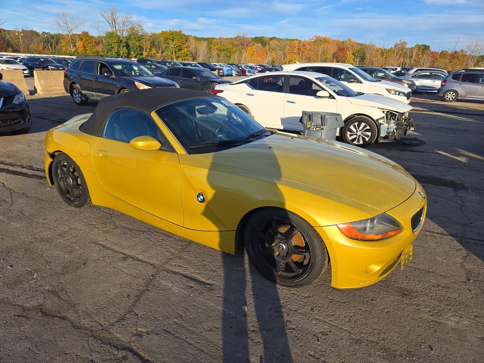 Снимка 4 от търг – 2004 BMW Z4 с VIN 4USBT33574LR67440