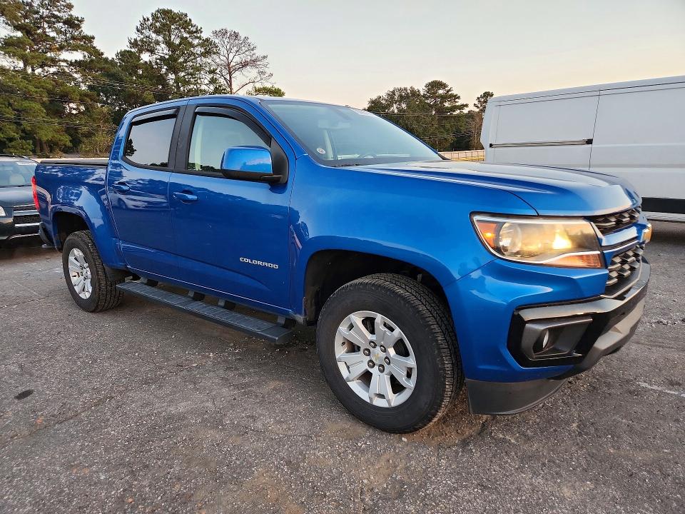 Снимка 4 от търг – 2021 CHEVROLET COLORADO с VIN 1GCGSCEN2M1127928