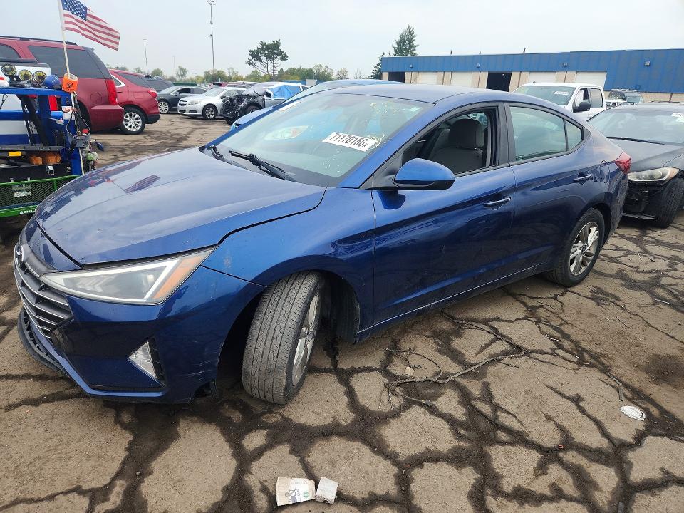 Снимка 1 от търг – 2020 HYUNDAI ELANTRA с VIN 5NPD84LF8LH560700