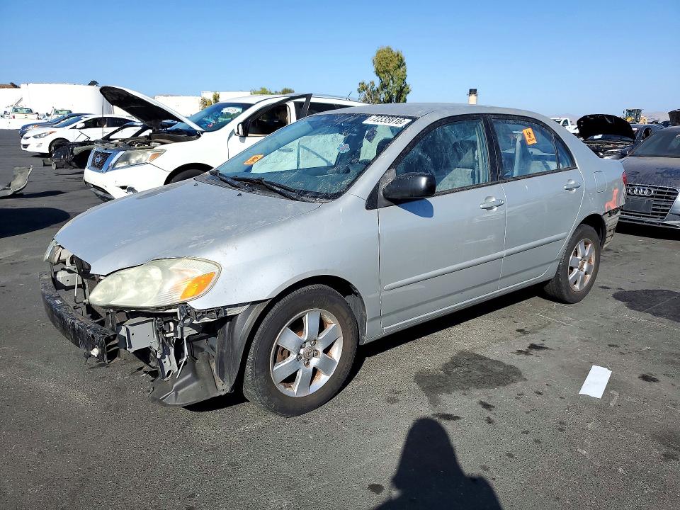 TOYOTA COROLLA 2004 with VIN 1NXBR38E14Z329610 - Photo from auction