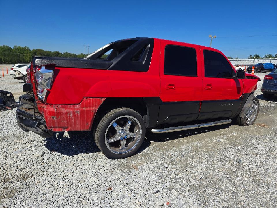 Снимка 3 от търг – 2002 CHEVROLET AVALANCHE с VIN 3GNEC13T92G216508