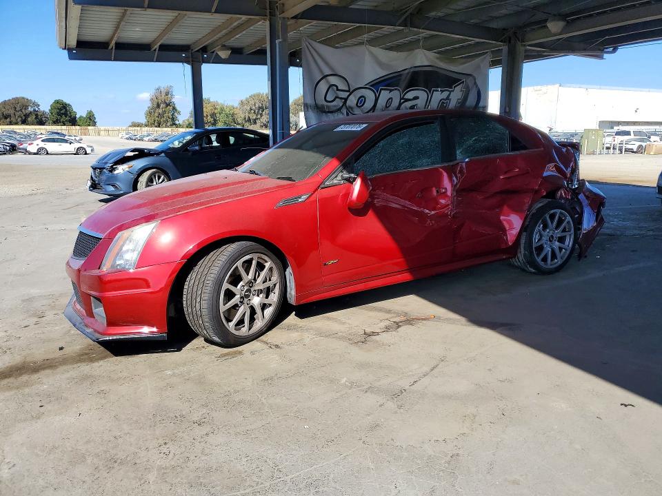 CADILLAC CTS-V 2009 with VIN 1G6DN57P090155523 - Photo from auction