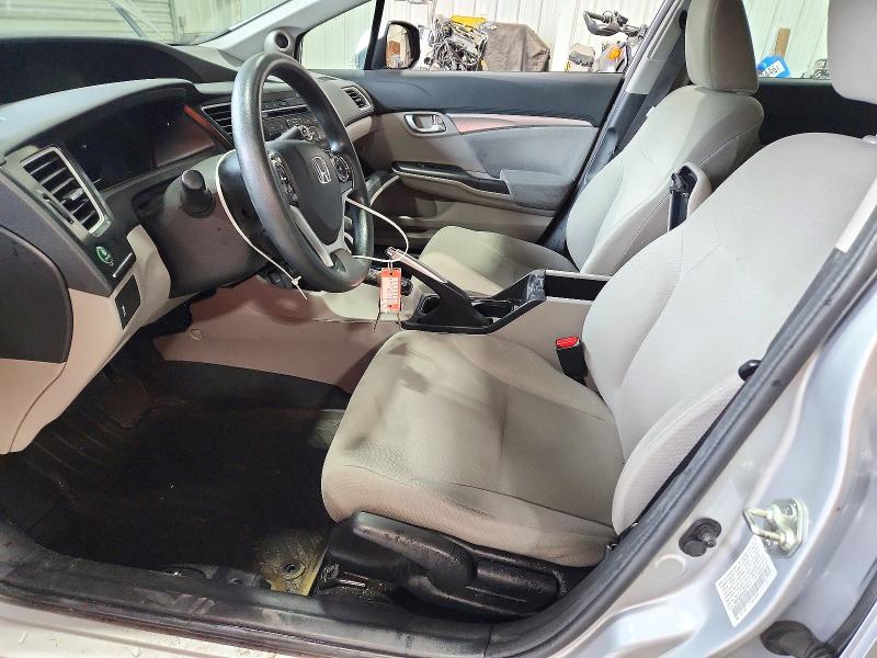 Photo 7 from auction – 2013 HONDA CIVIC with VIN 19XFB2F89DE276171