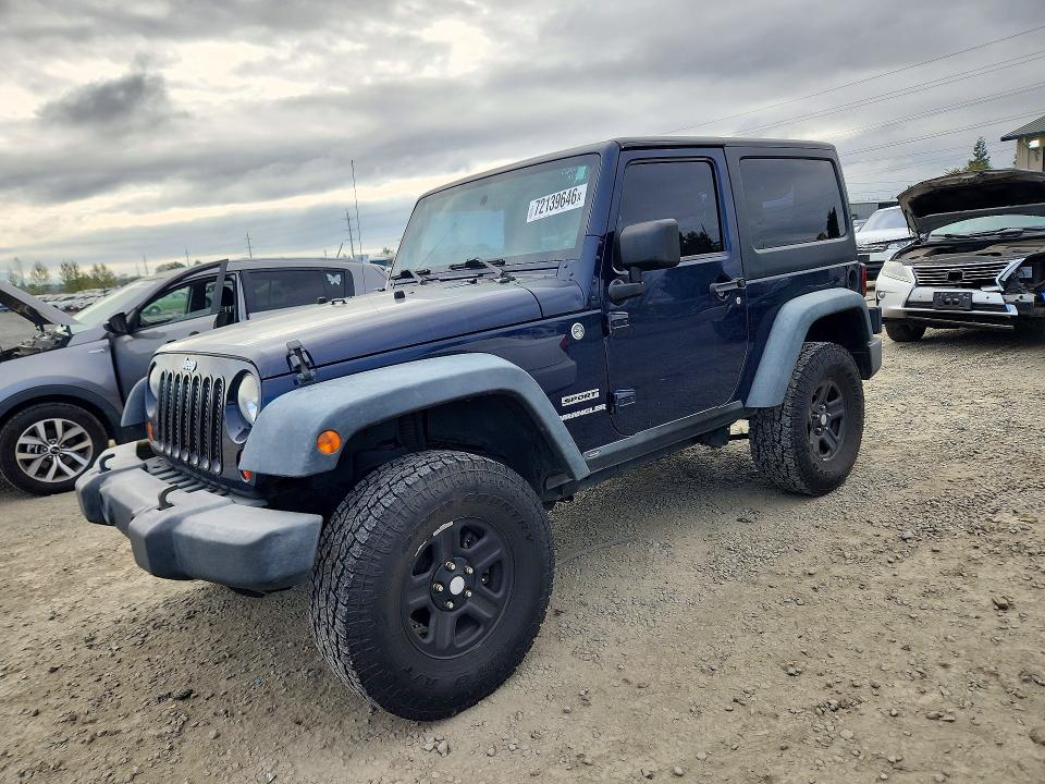 JEEP WRANGLER 2013 with VIN 1C4AJWAG0DL583626 - Photo from auction