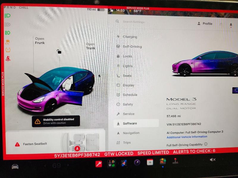 Снимка 9 от търг – 2023 TESLA MODEL 3 с VIN 5YJ3E1EB6PF386742